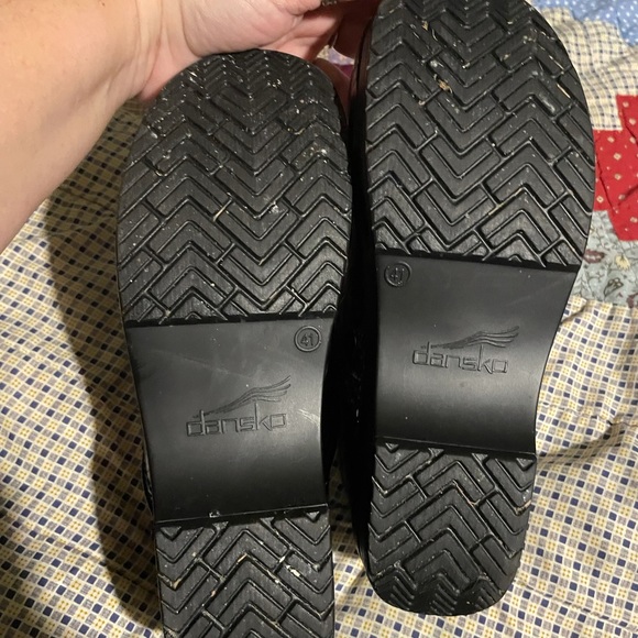 Dansko size 41 Black leather  in excellent condition - Picture 8 of 9
